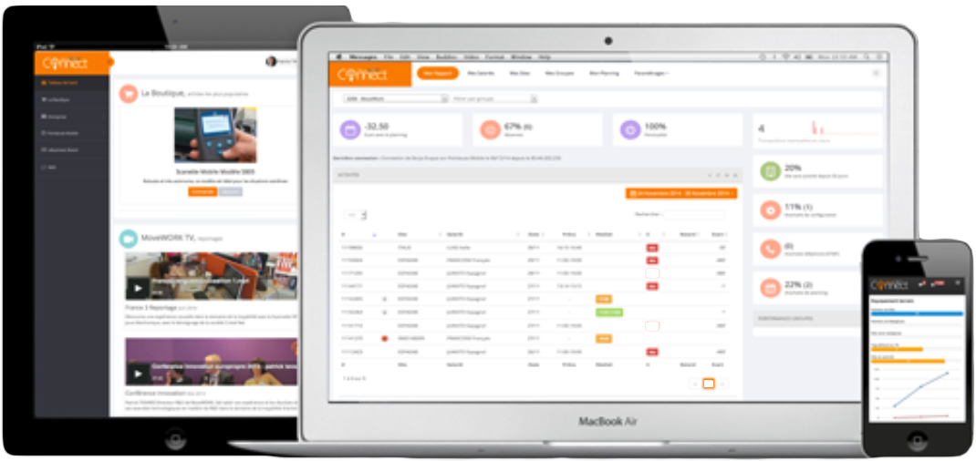 nettoyage Marseille suivi sur smartphone